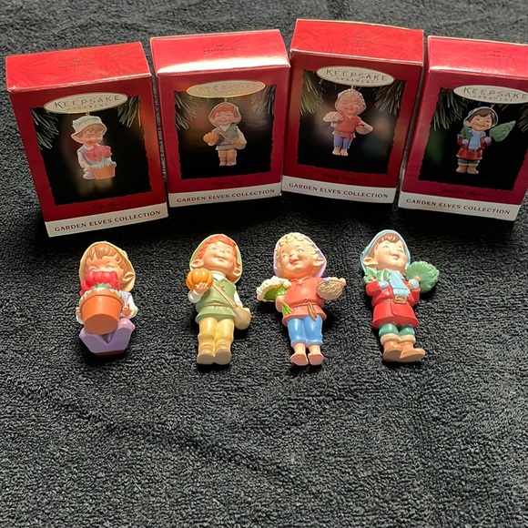 Hallmark Keepsake Ornaments Garden Elves Collection - Picture 1 of 5